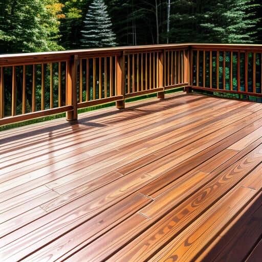 Deck Staining by Finish Masters of Burlington MA
