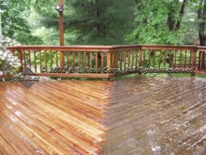 Deck Cleaning in MA and NH by Finish Masters